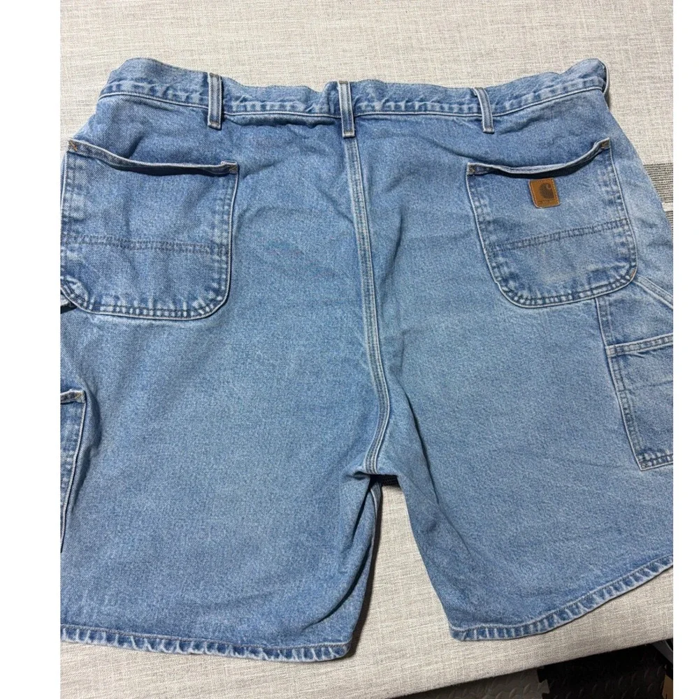Vintage Carhartt Mens Carpenter Shorts Size 44 Relaxed Fit Workwear Utility